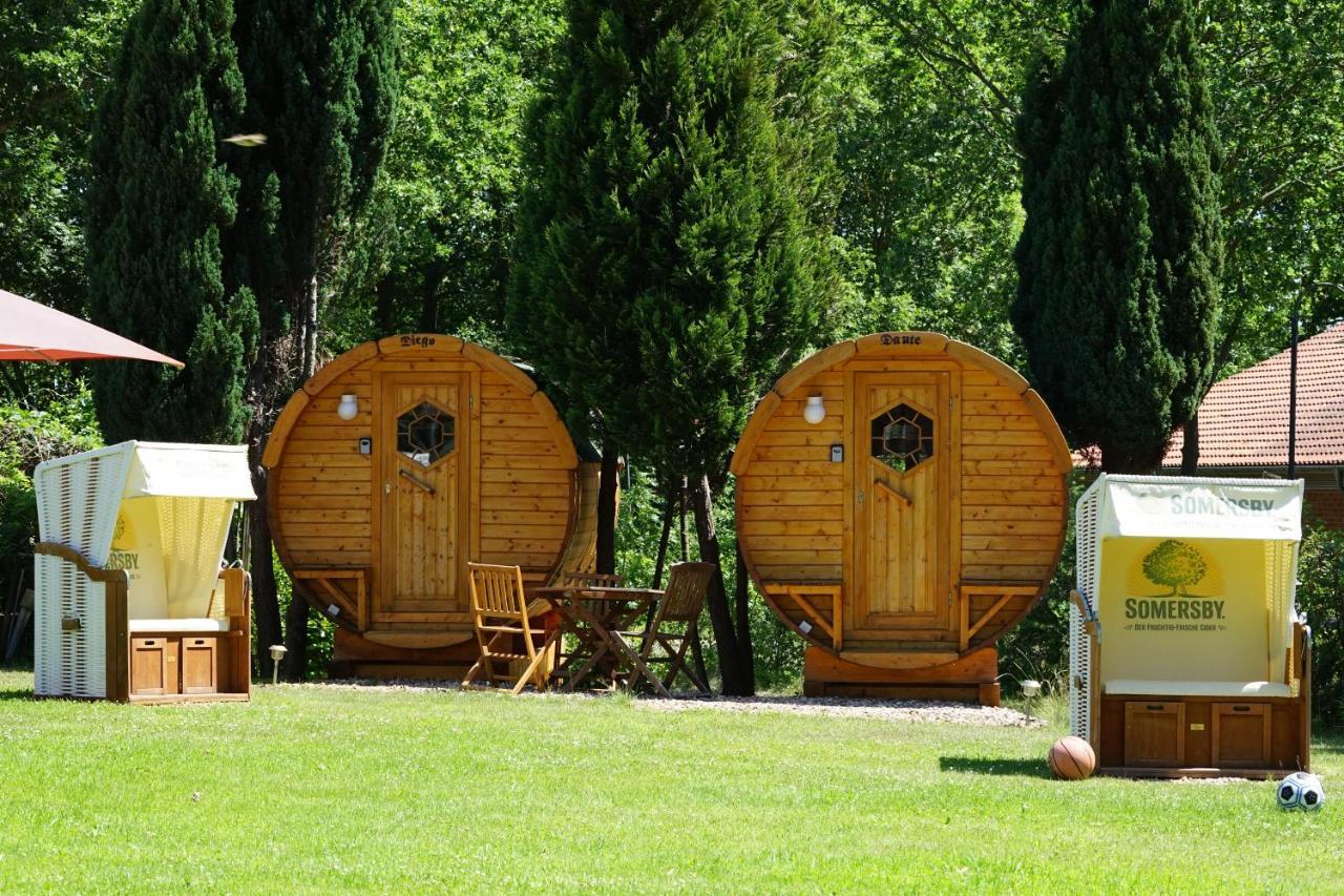 Barrel -Schlafen Im Fass Hotel Gorleben Exterior foto